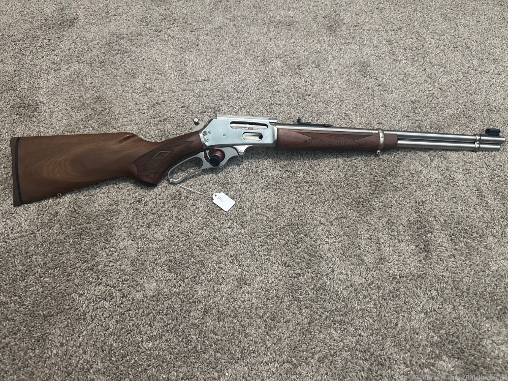 Marlin 336SS 30-30 win lever action stainless SS 20” brl walnut nice -img-0
