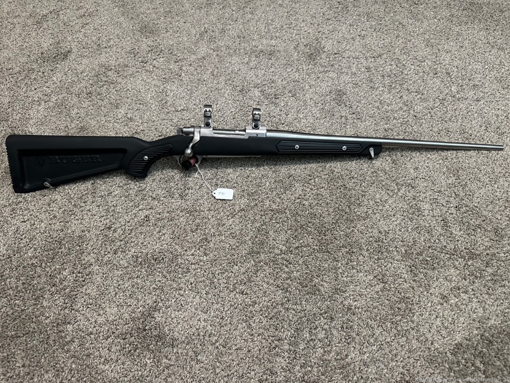 Ruger M77 Mark II 223 rem. Paddle zytel stock stainless 22” SS  rare-img-0