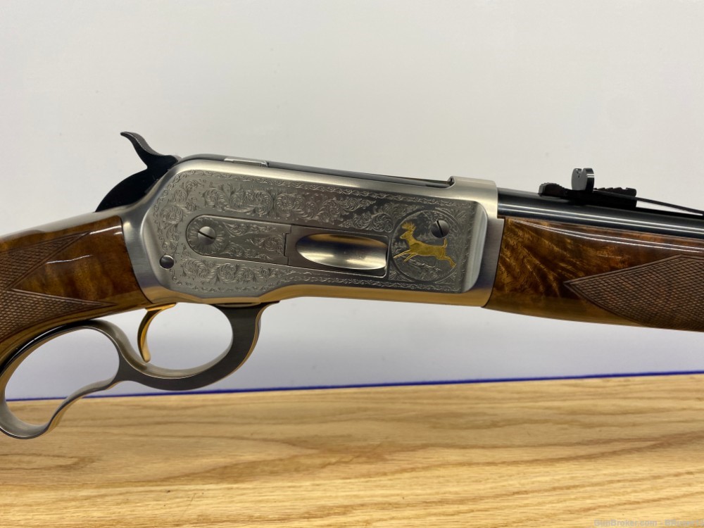Browning 71 High Grade .348 Win Blue 20" -LIMITED EDITION- Only 3000 Made-img-8