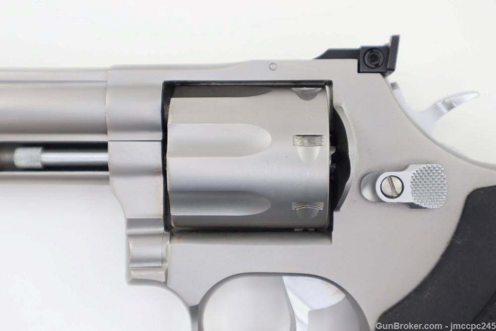 Rare Very Nice Stainless Taurus 66 Silhouette .357 Magnum Revolver W/ Box -img-10