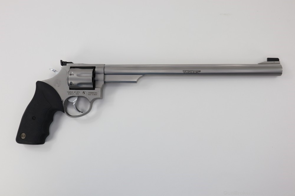 Rare Very Nice Stainless Taurus 66 Silhouette .357 Magnum Revolver W/ Box -img-14