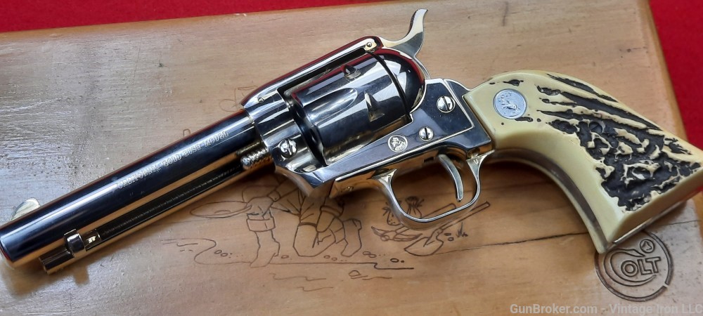 Colt Frontier Scout *California Gold Rush*.22lr 1962 with case 1 0f 500 NR!-img-5