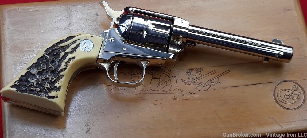 Colt Frontier Scout *California Gold Rush*.22lr 1962 with case 1 0f 500 NR!-img-9