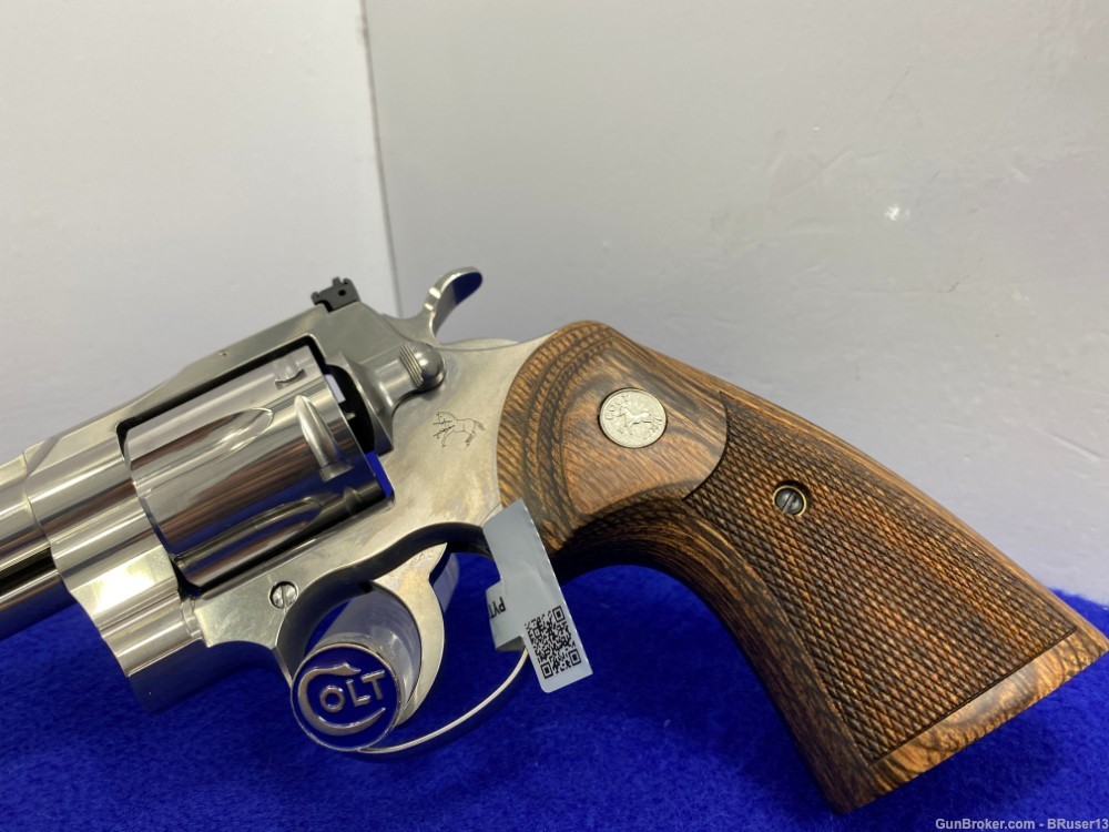 2019 Colt Python 357 Mag Stainless *EARLY NEW PYTHON LOW FOUR DIGIT SERIAL*-img-5