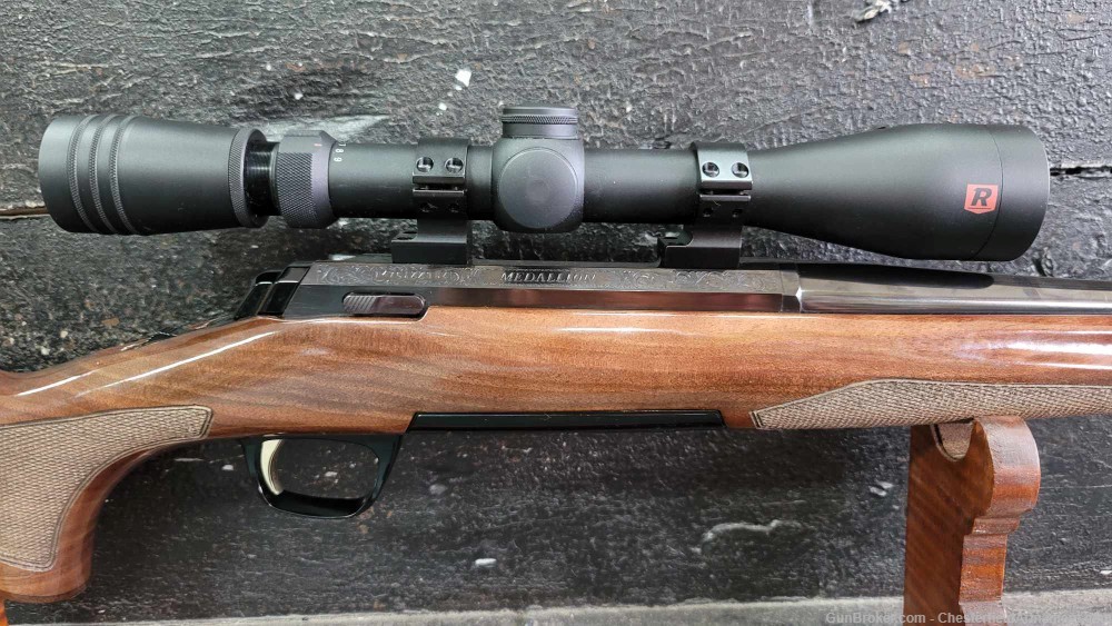 Browning Medallion 243cal Bolt Action Rifle w/ Redfield 3-9x40 Scope-img-13