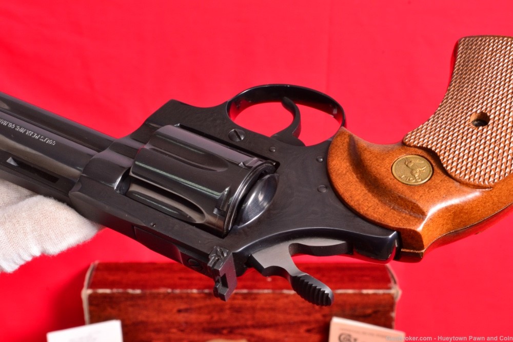 BEAUTIFUL COLT Diamondback .22 LR Revolver Original Box Snake PENNY NO RES-img-8
