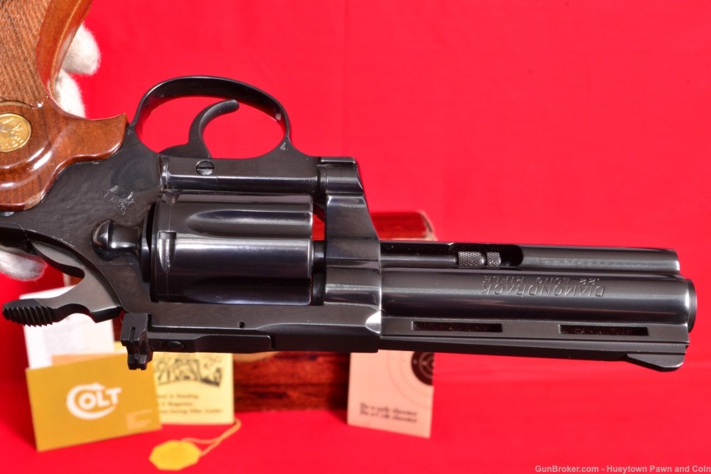 BEAUTIFUL COLT Diamondback .22 LR Revolver Original Box Snake PENNY NO RES-img-3