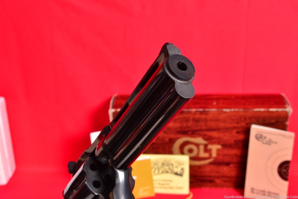 BEAUTIFUL COLT Diamondback .22 LR Revolver Original Box Snake PENNY NO RES-img-13