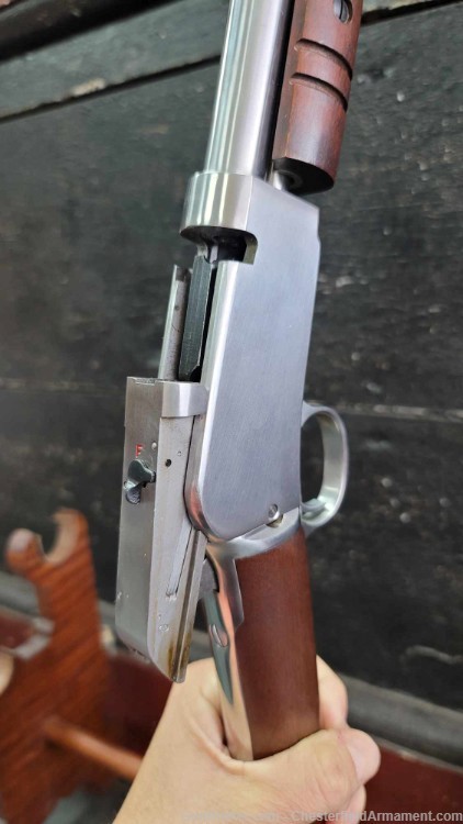 Taurus Model 172 pump action rifle .17 HMR stainless-img-24
