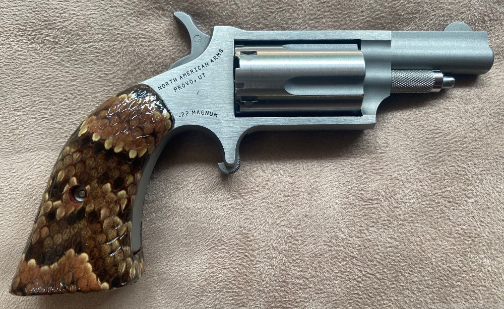 Cottonmouth GRIPS for North American Arms NAA Mini .22 Magnum Revolver-img-1