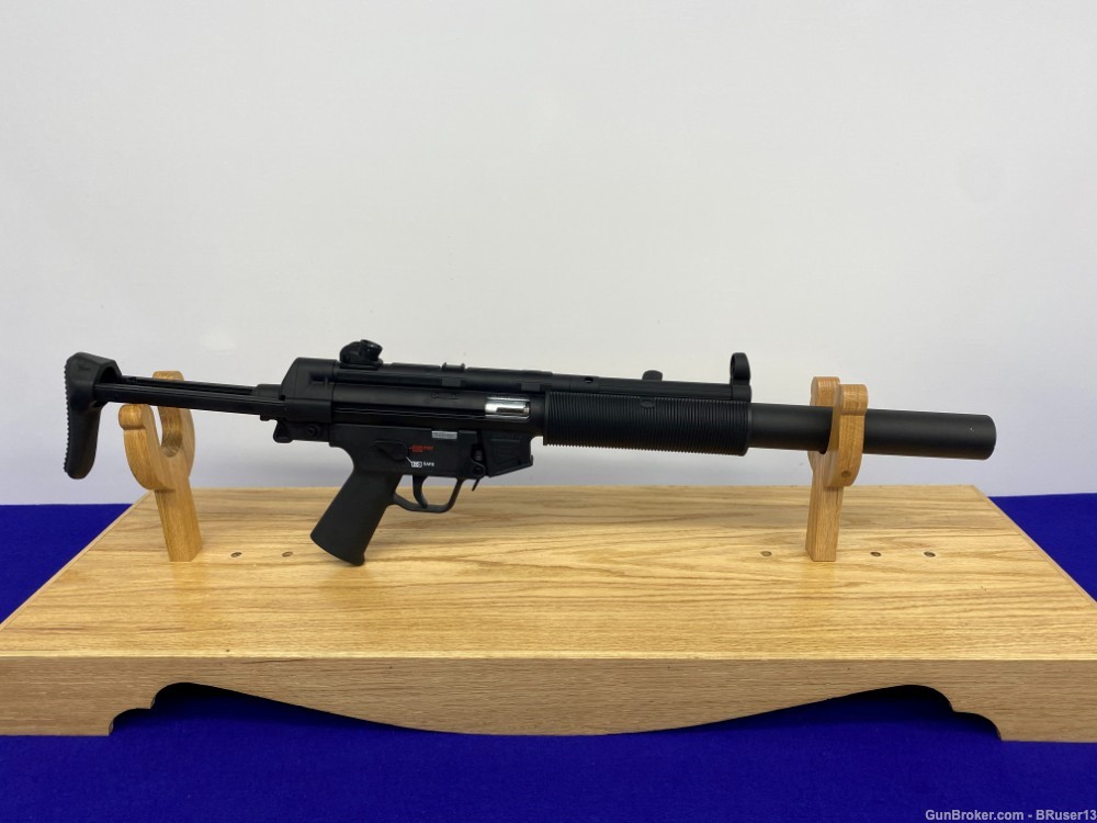 2013 Heckler Koch MP5 .22LR 16" *CIVILIAN SPORTING RIFLE W/FAUX SUPPRESSOR*-img-2