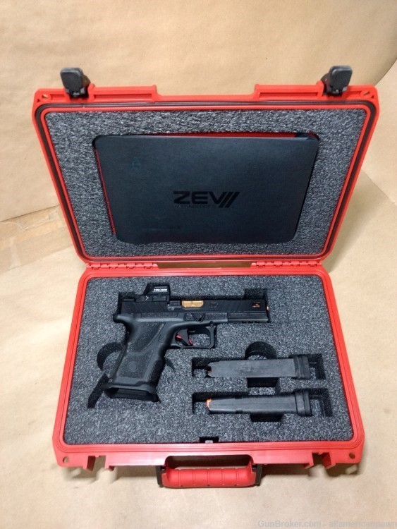 ZEV OZ9 Compact Frame w/ OZ9 Elite Standard Slide + Holosun HS407C-X2 + Acc-img-0