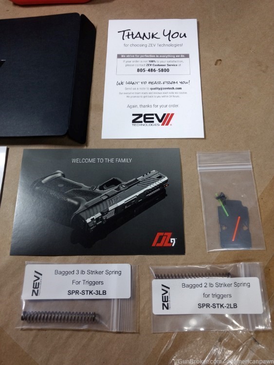 ZEV OZ9 Compact Frame w/ OZ9 Elite Standard Slide + Holosun HS407C-X2 + Acc-img-17