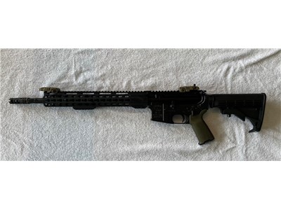Custom AR-15 Rifle .223 16” barrel >100Rounds Fired GREAT DEAL SHIPS ASAP! 