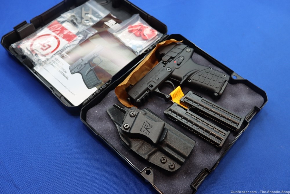 Keltec Model P17 Pistol 22LR w/ CTC Red Dot & Holster 16RD 3-MAGS Threaded-img-12