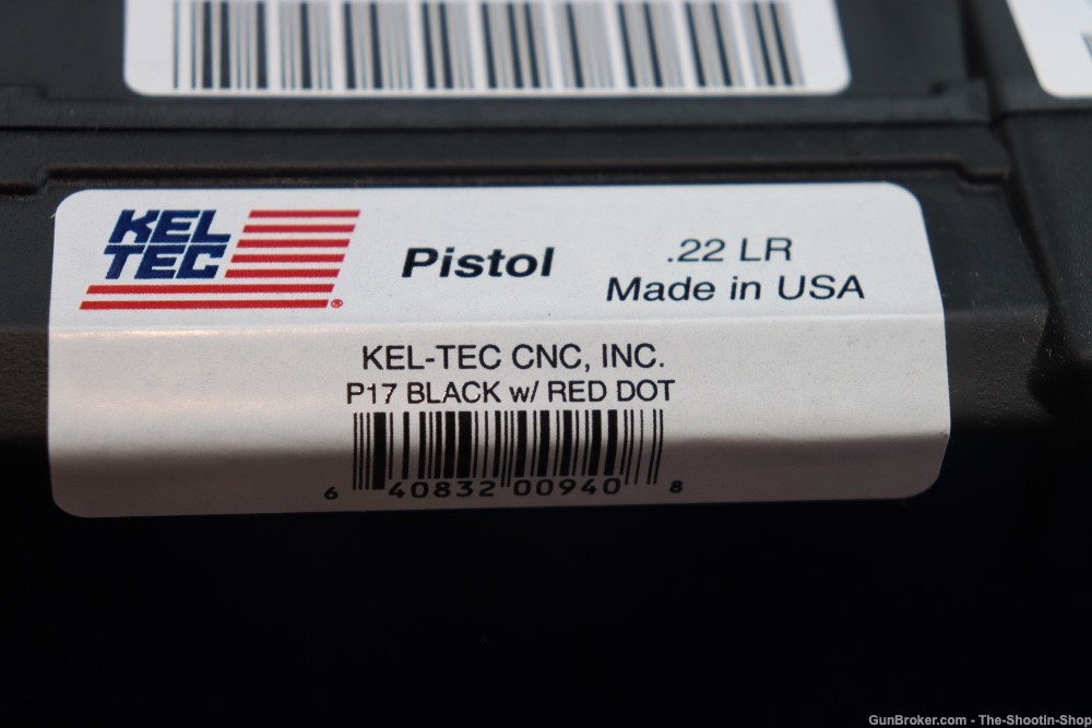 Keltec Model P17 Pistol 22LR w/ CTC Red Dot & Holster 16RD 3-MAGS Threaded-img-13