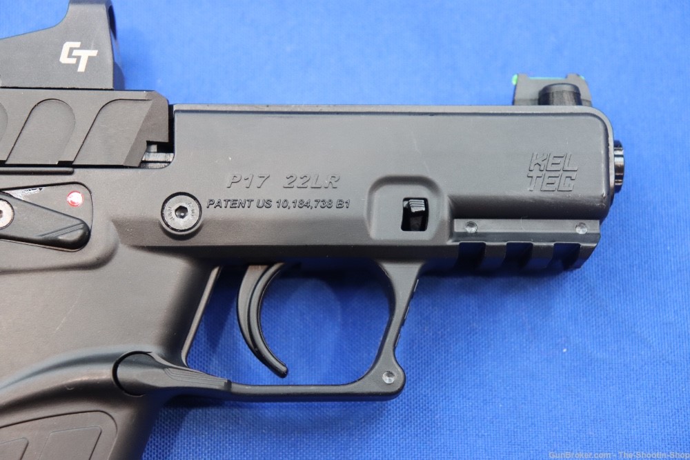 Keltec Model P17 Pistol 22LR w/ CTC Red Dot & Holster 16RD 3-MAGS Threaded-img-7