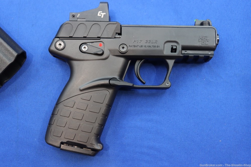 Keltec Model P17 Pistol 22LR w/ CTC Red Dot & Holster 16RD 3-MAGS Threaded-img-6