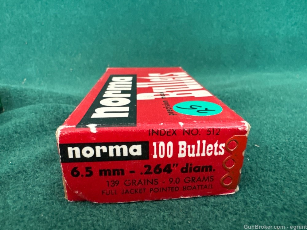Bullets #30 Sierra & Norma 6.5 MM (2 boxes)-img-3