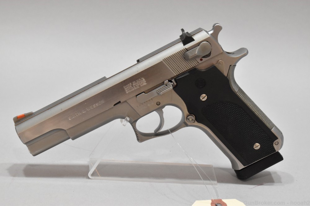 Smith & Wesson S&W 645 Semi Auto Stainless Pistol 45 ACP 1989 1990-img-2