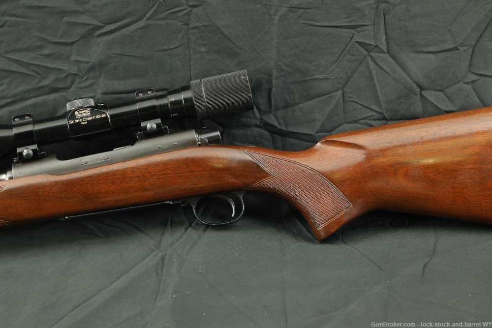 Pre-64 Winchester Model 70 Featherweight .30-06 Bolt Rifle, MFD 1955 C&R-img-12