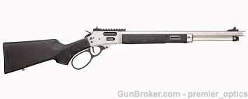 SMITH AND WESSON MODEL 1854 BLACK / STAINLESS .44 MAG 19.25" BARREL 9-ROUND-img-0