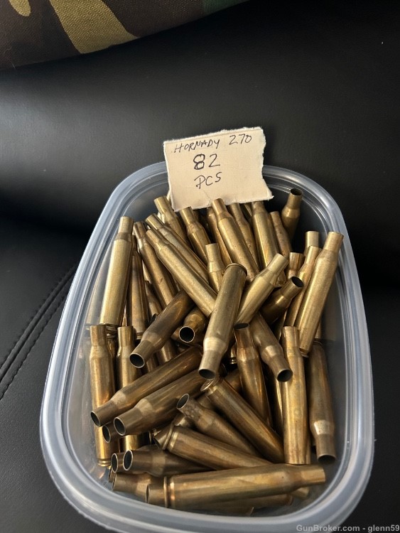 270 Winchester brass cases-img-0