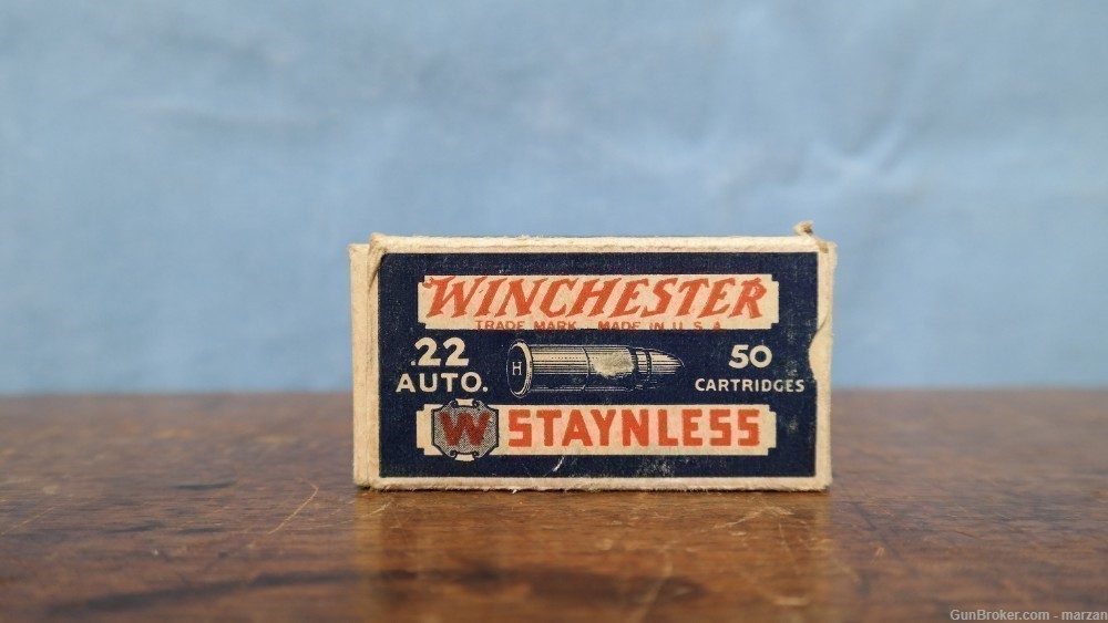 Winchester .22 auto Staynless - Full Box 50RDS-img-0