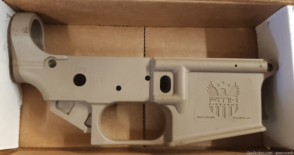 FMK AR15 Extreme Polymer AR-15 Stripped Lower FDE Ships FAST-img-3