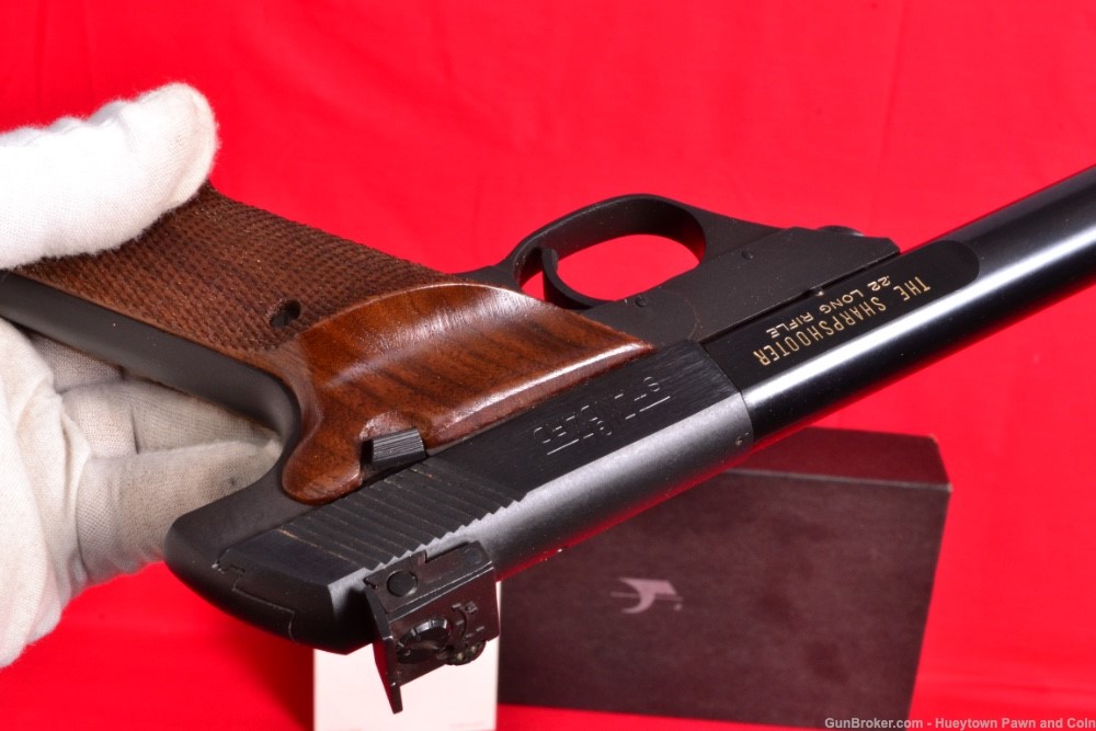 WOW High Standard Sharpshooter  .22 Original Box Manual PENNY NO RES     -img-2