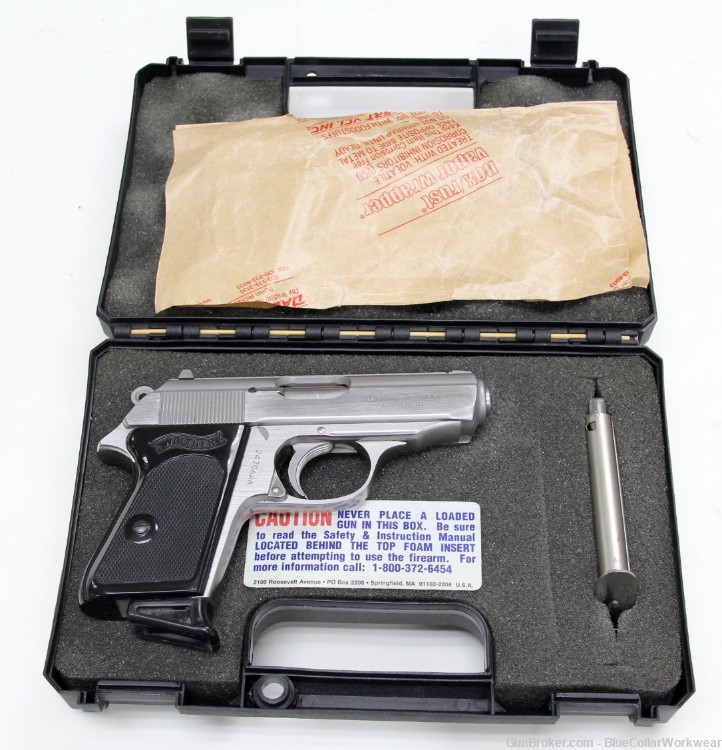 Walther PPK 380 acp 3.35" Stainless Walther USA Mfg-img-9