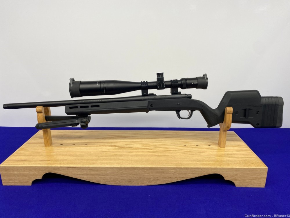 Remington 700 Magpul 6.5 CM Black 22" *MOUNTED VORTEX VIPER 6-24x50 SCOPE*-img-19