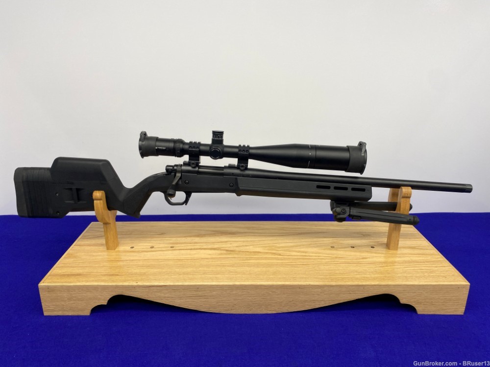 Remington 700 Magpul 6.5 CM Black 22" *MOUNTED VORTEX VIPER 6-24x50 SCOPE*-img-3