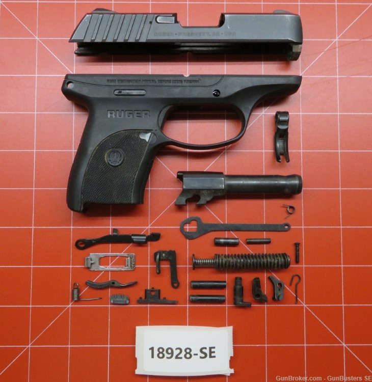Ruger EC9s 9mm Luger Repair Parts #18928-SE-img-0