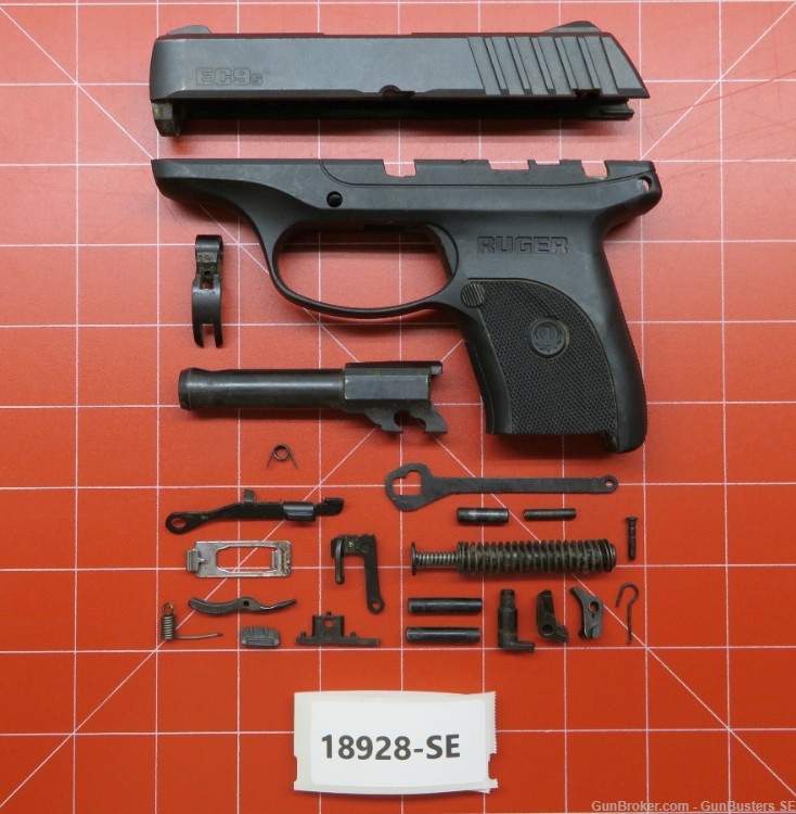 Ruger EC9s 9mm Luger Repair Parts #18928-SE-img-1