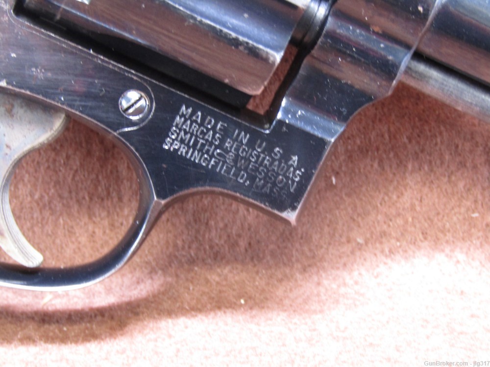 Smith & Wesson 17 No Dash 22 LR 6 Shot Double Action Revolver-img-3