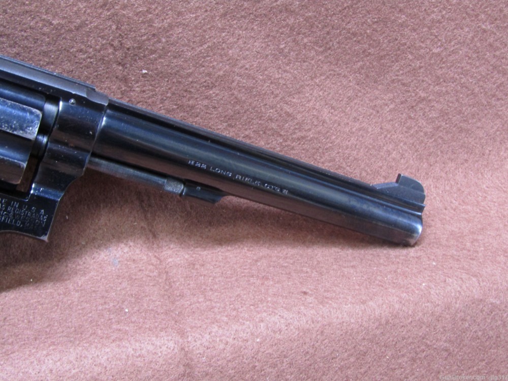 Smith & Wesson 17 No Dash 22 LR 6 Shot Double Action Revolver-img-4