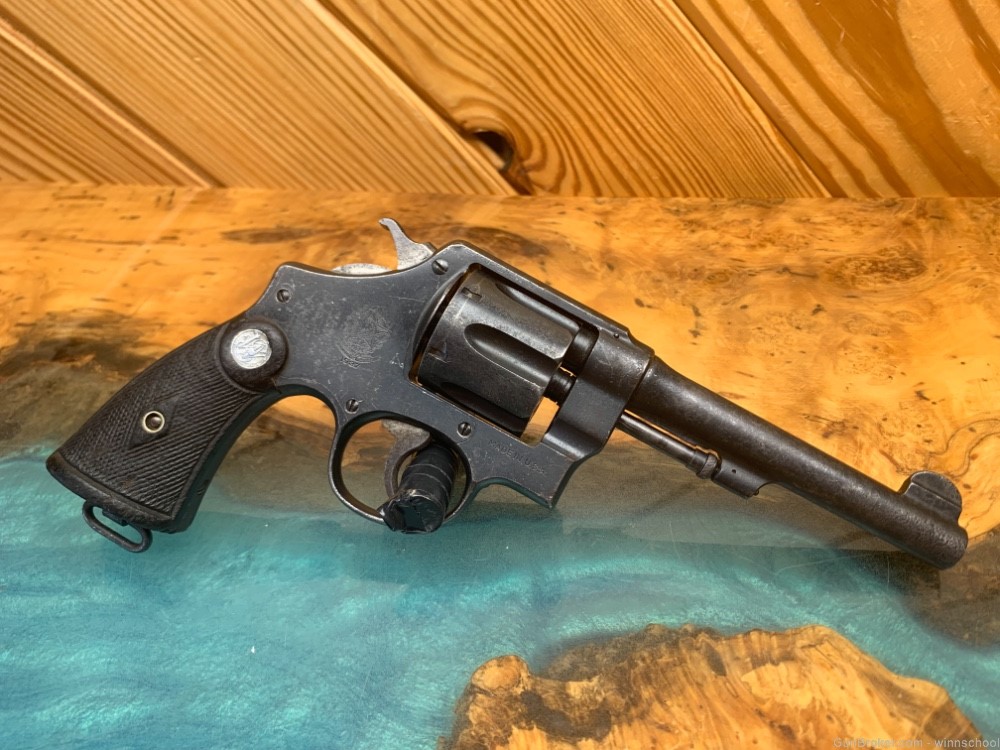 SMITH & WESSON S&W 1917/1937 Brazilian Contract 45ACP Revolver NR-img-10
