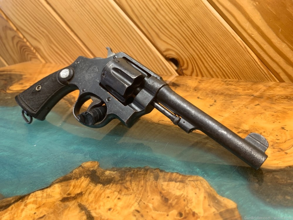 SMITH & WESSON S&W 1917/1937 Brazilian Contract 45ACP Revolver NR-img-9