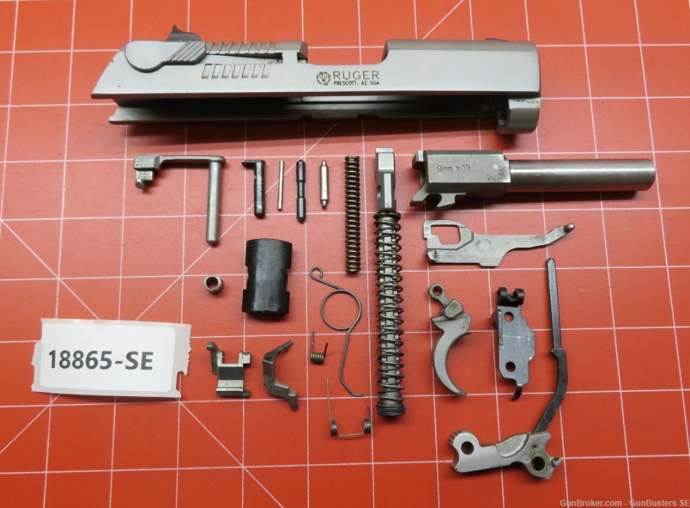 Ruger P95 9mm Repair Parts #18865-SE-img-0