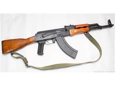 Romarm SAR-1 Romanian AK-47 7.62x39mm Rifle with Wood Stock and OD Sling