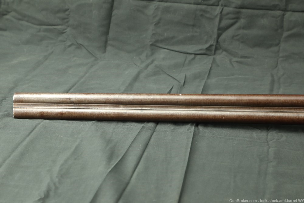 Damascus American Gun Co. Knickerbocker 12GA Side By Side Shotgun C&R-img-18