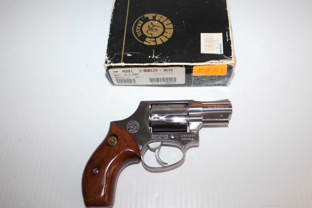 Taurus Model 85 CH .38 Special 5-Shot Revolver 2" SS Barrel M85 + Orig Box -img-13