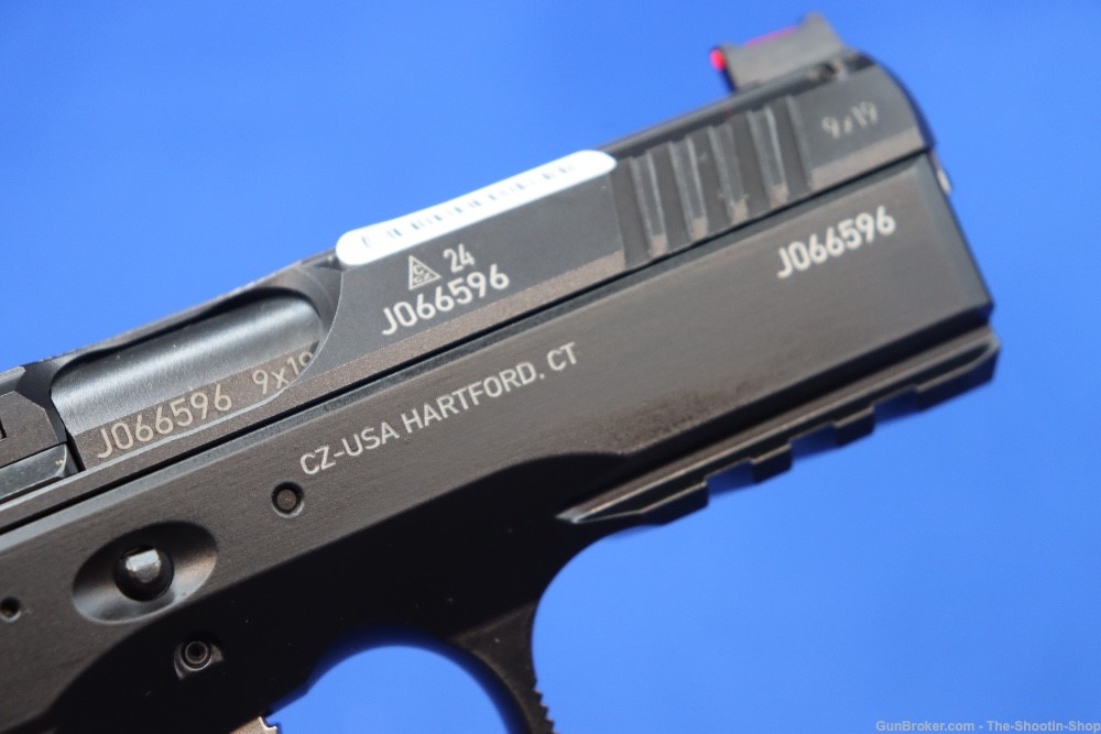 CZ-USA Model 75 SHADOW 2 COMPACT Pistol 9MM 4" 15RD Steel Frame Optic Ready-img-24