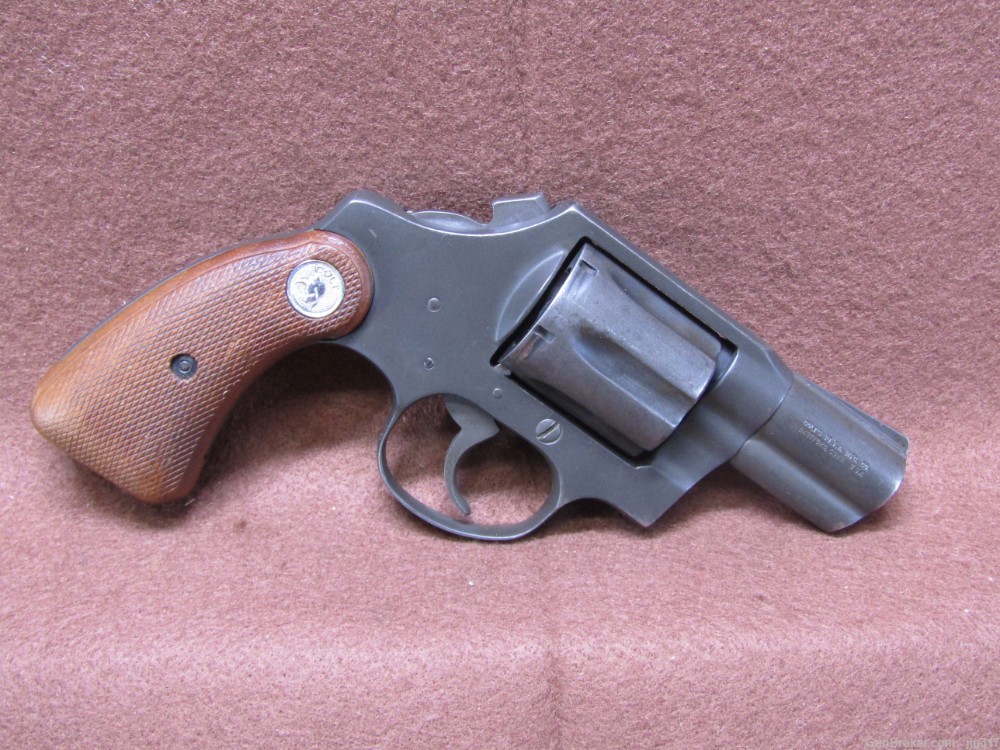 Colt Detective Special 38 SPL Double Action Revolver Made in 1977-img-0