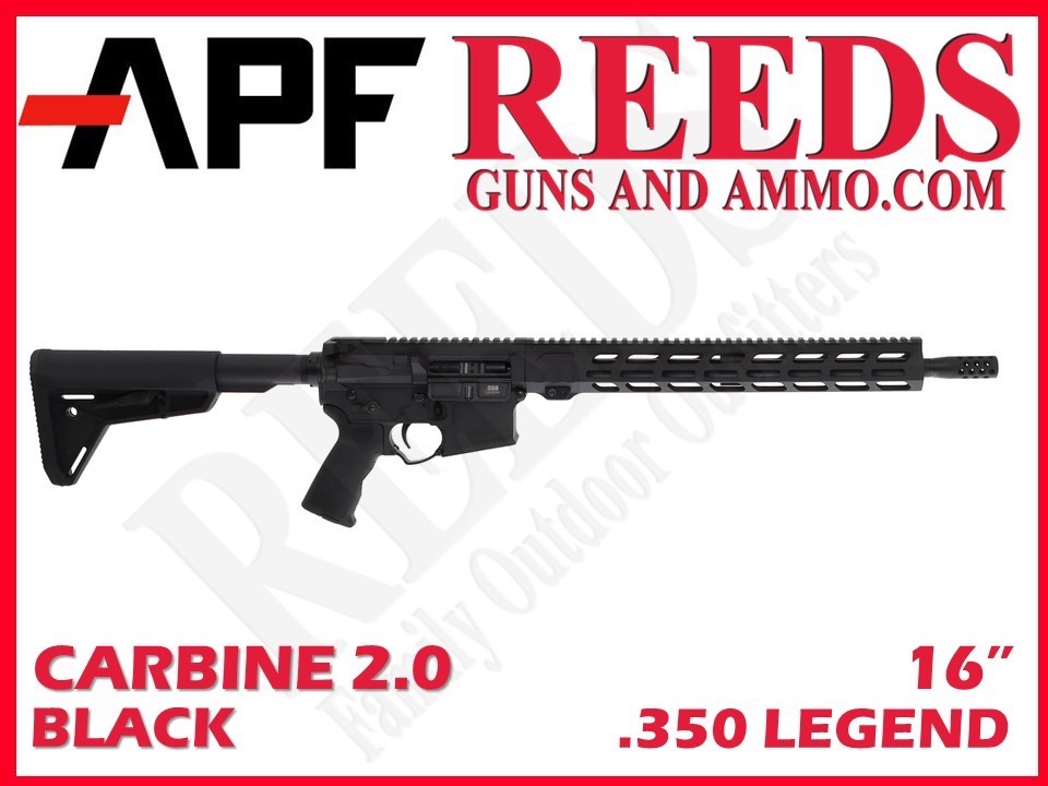 Alex Pro Firearms Carbine 2.0 Black 350 Legend 16in RI241-img-0