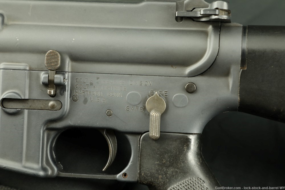 PreBan Vintage Colt AR-15 SP1 SP-1 .223 20” Semi Auto Rifle MFD 1967 C&R-img-28