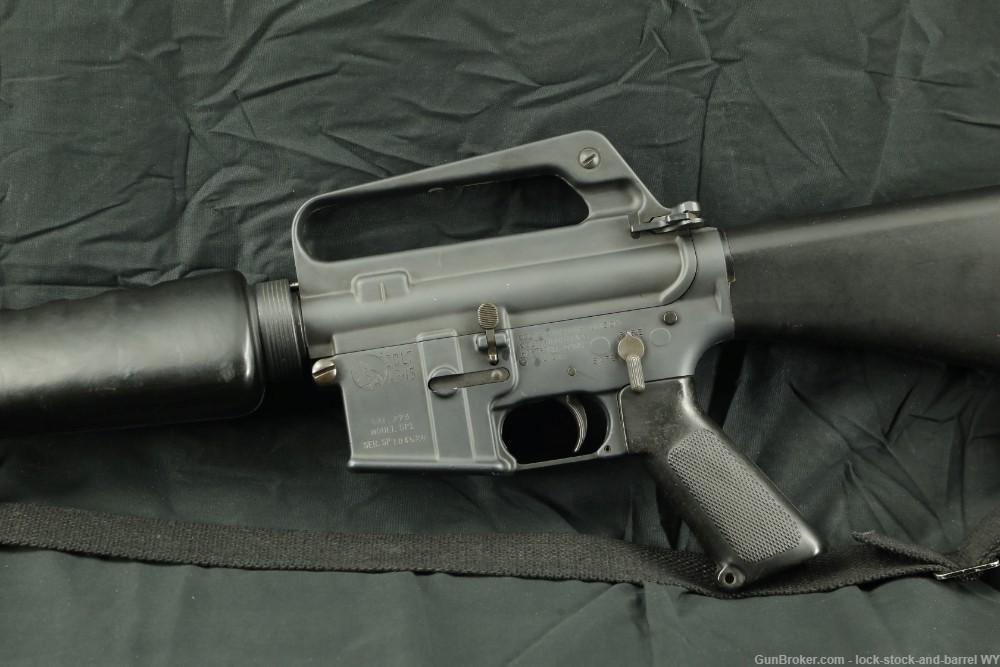 PreBan Vintage Colt AR-15 SP1 SP-1 .223 20” Semi Auto Rifle MFD 1967 C&R-img-10