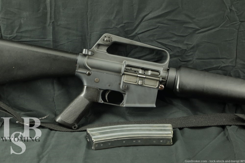 PreBan Vintage Colt AR-15 SP1 SP-1 .223 20” Semi Auto Rifle MFD 1967 C&R-img-0