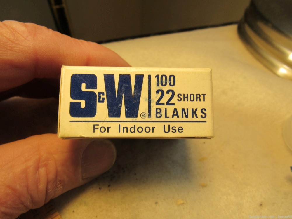 S  &  W 22 SHORT BLANKS FOR INDOOR US VINTAGE 1960'S NR-img-3